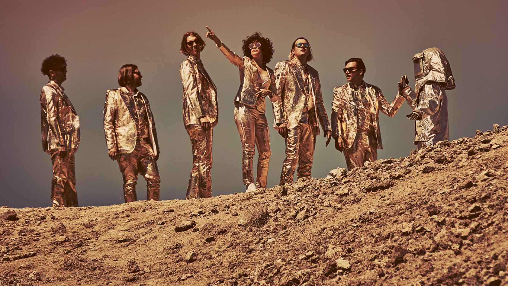 El grupo de indie rock canadiense, Arcade Fire