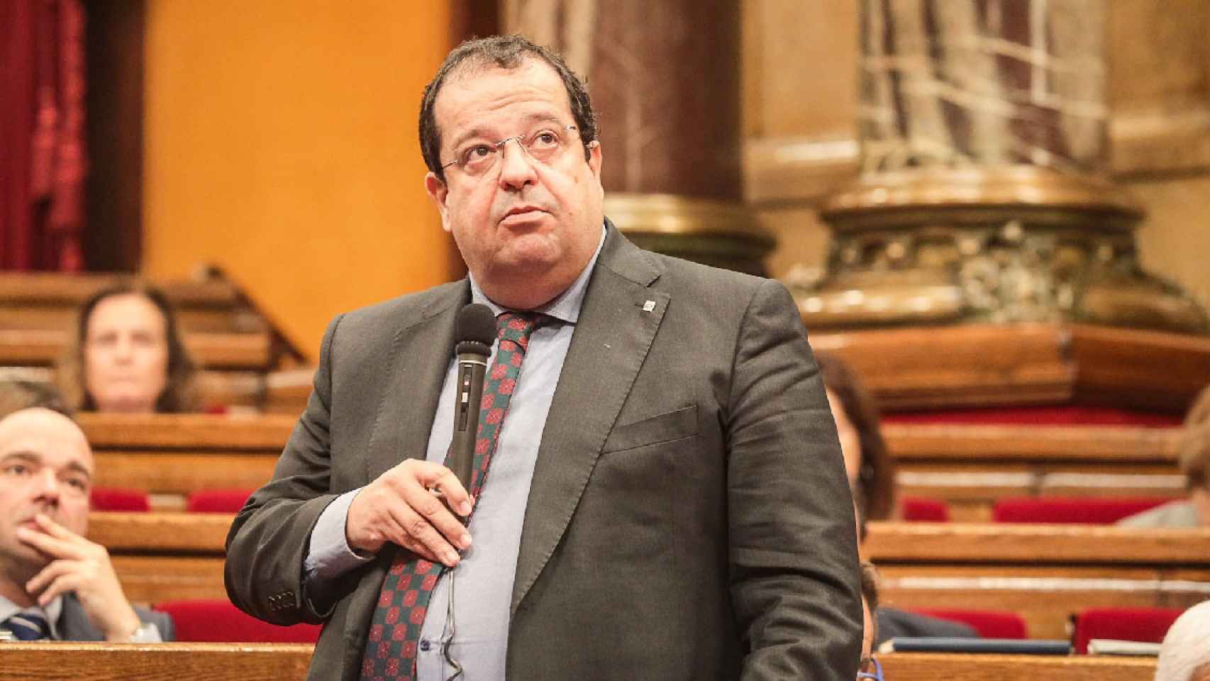 El 'conseller' de Interior, Joan Ignasi Elena / PARLAMENT DE CATALUNYA