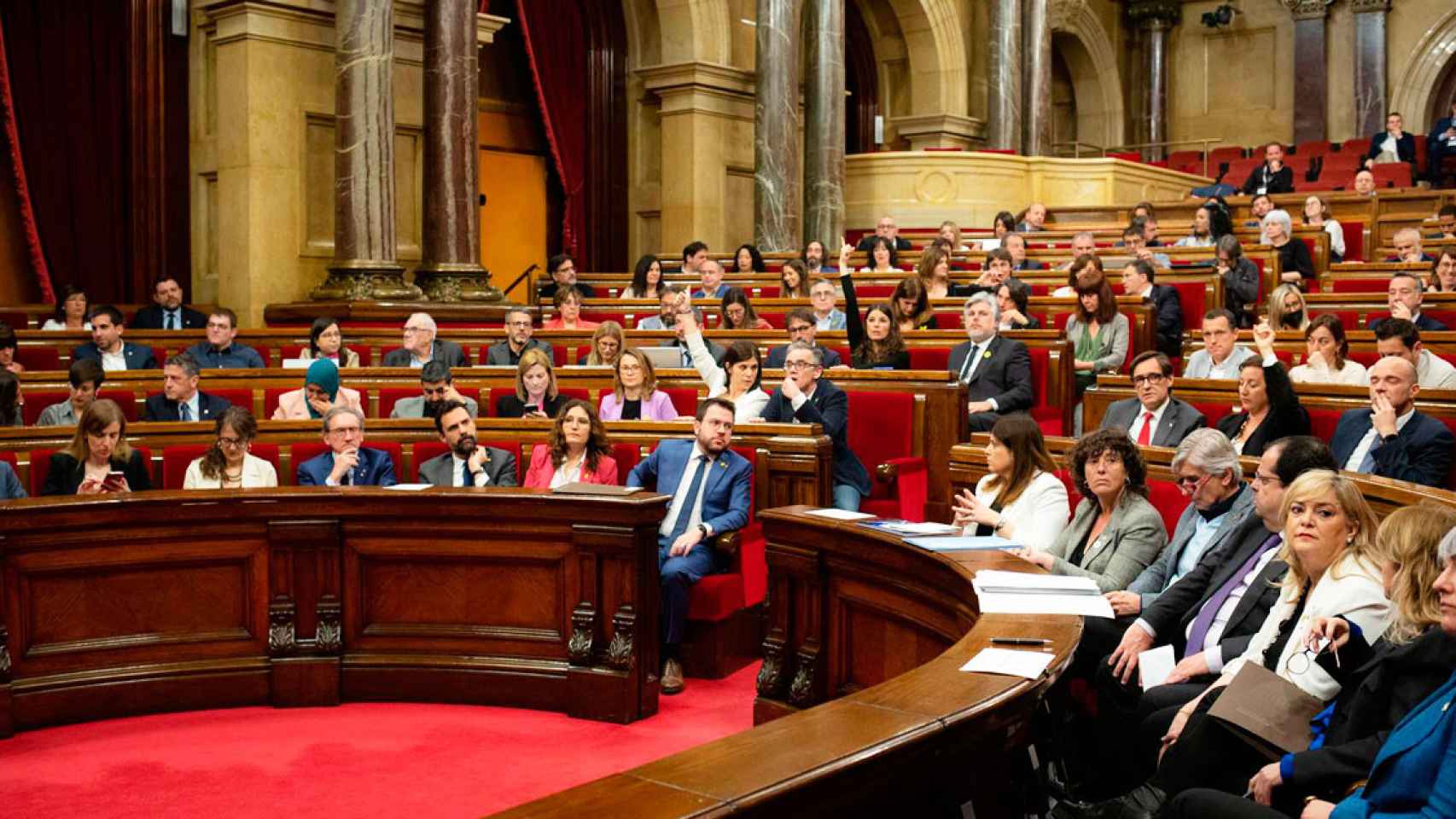 Imagen de una sesión plenaria del Parlament / EP