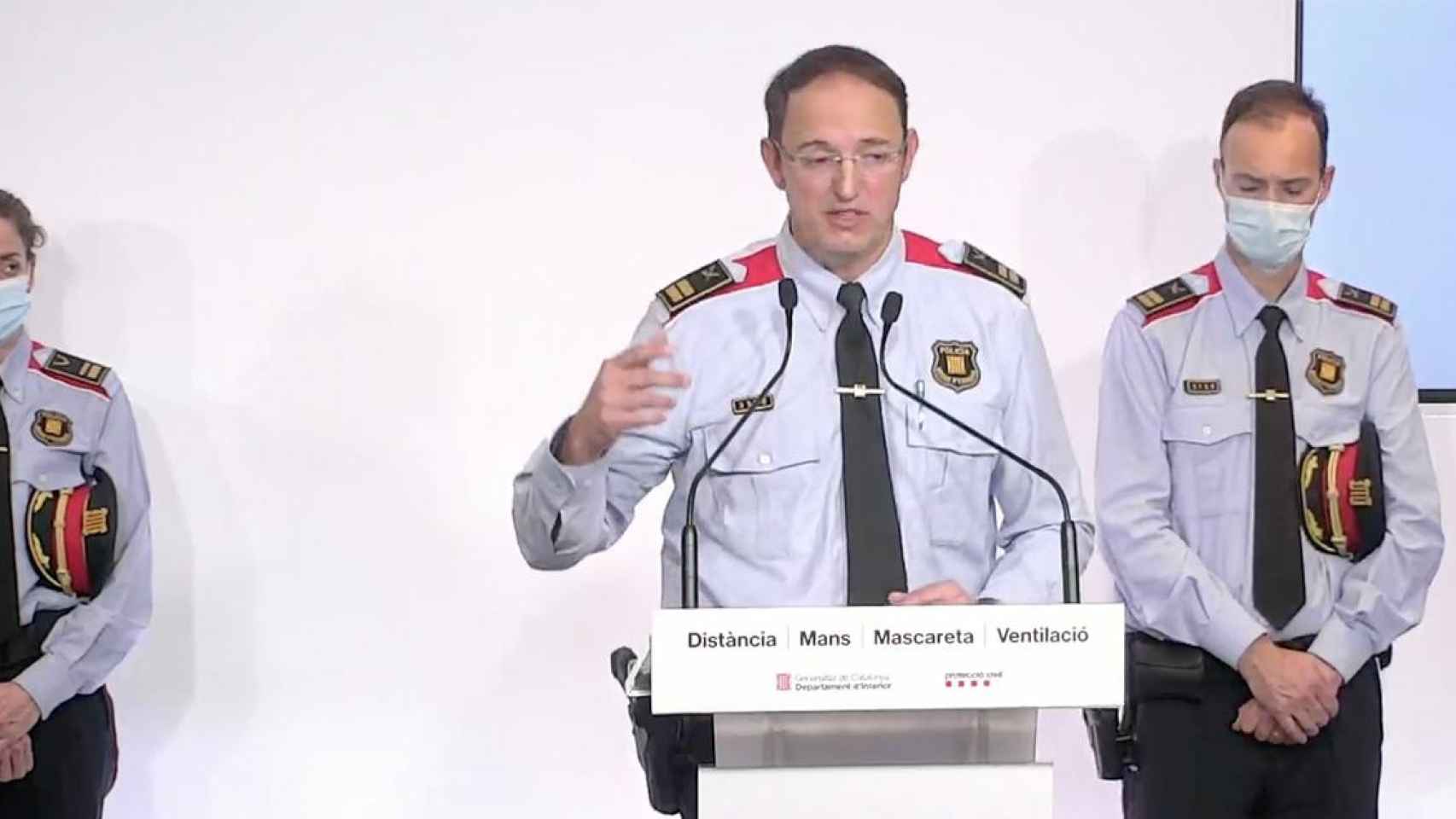 El nuevo comisario jefe de los Mossos, Josep Maria Estela