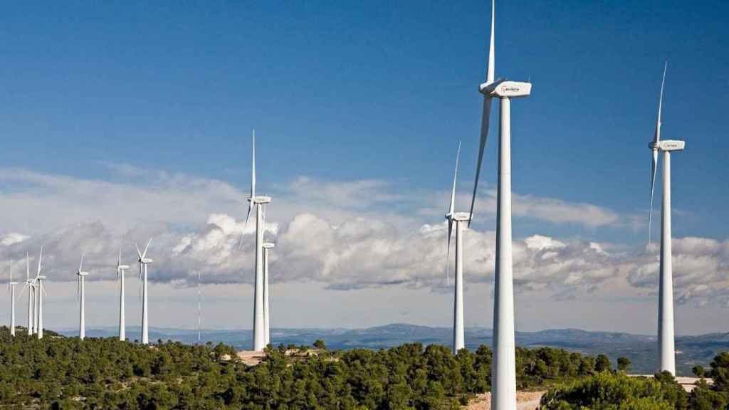 Un parque eólico en Cataluña / EP