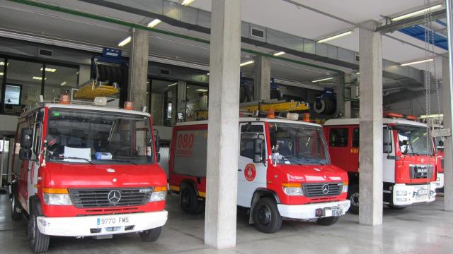 Parque de bomberos de Barcelona / EP