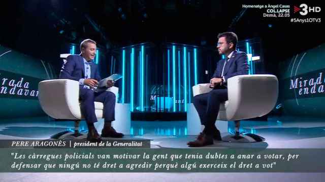 Imagen del especial 'Mirada Endavant' de TV3 el sábado, 1 de octubre / CCMA