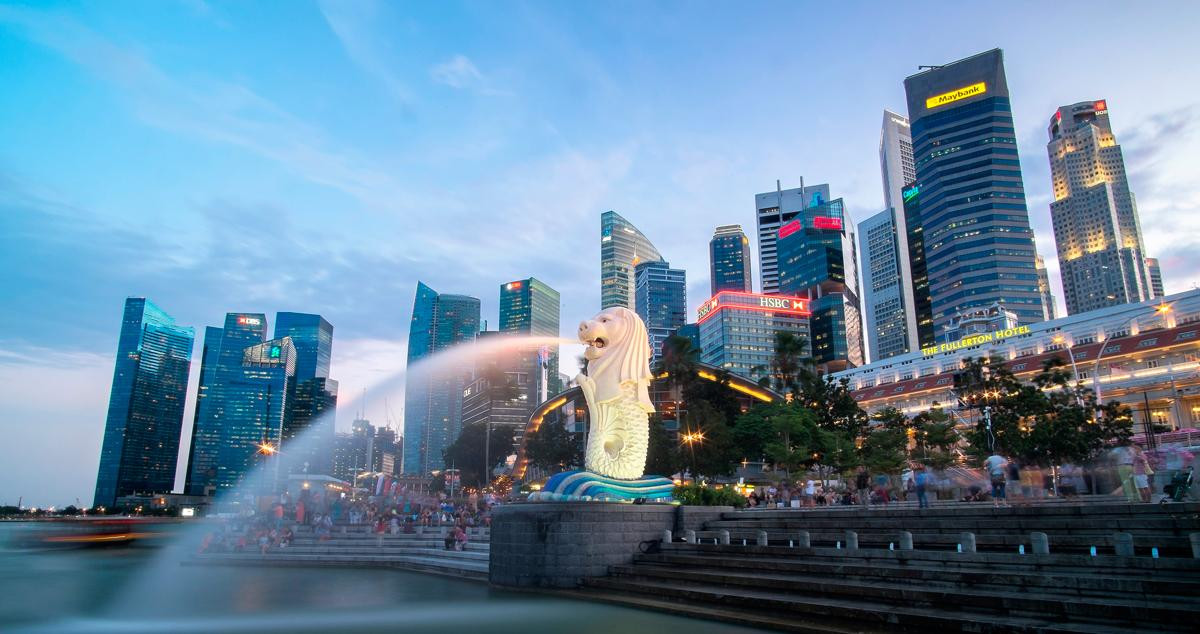 Panorama de Singapur / CG