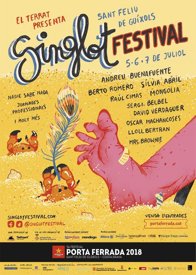 Cartel del Singlot Festival 2018 / SINGLOT FESTIVAL 2018