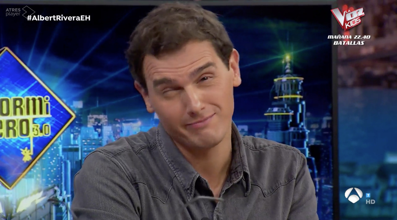 Albert Rivera reconoce en 'El Hormiguero' que ha fumado porros / ATRESMEDIA