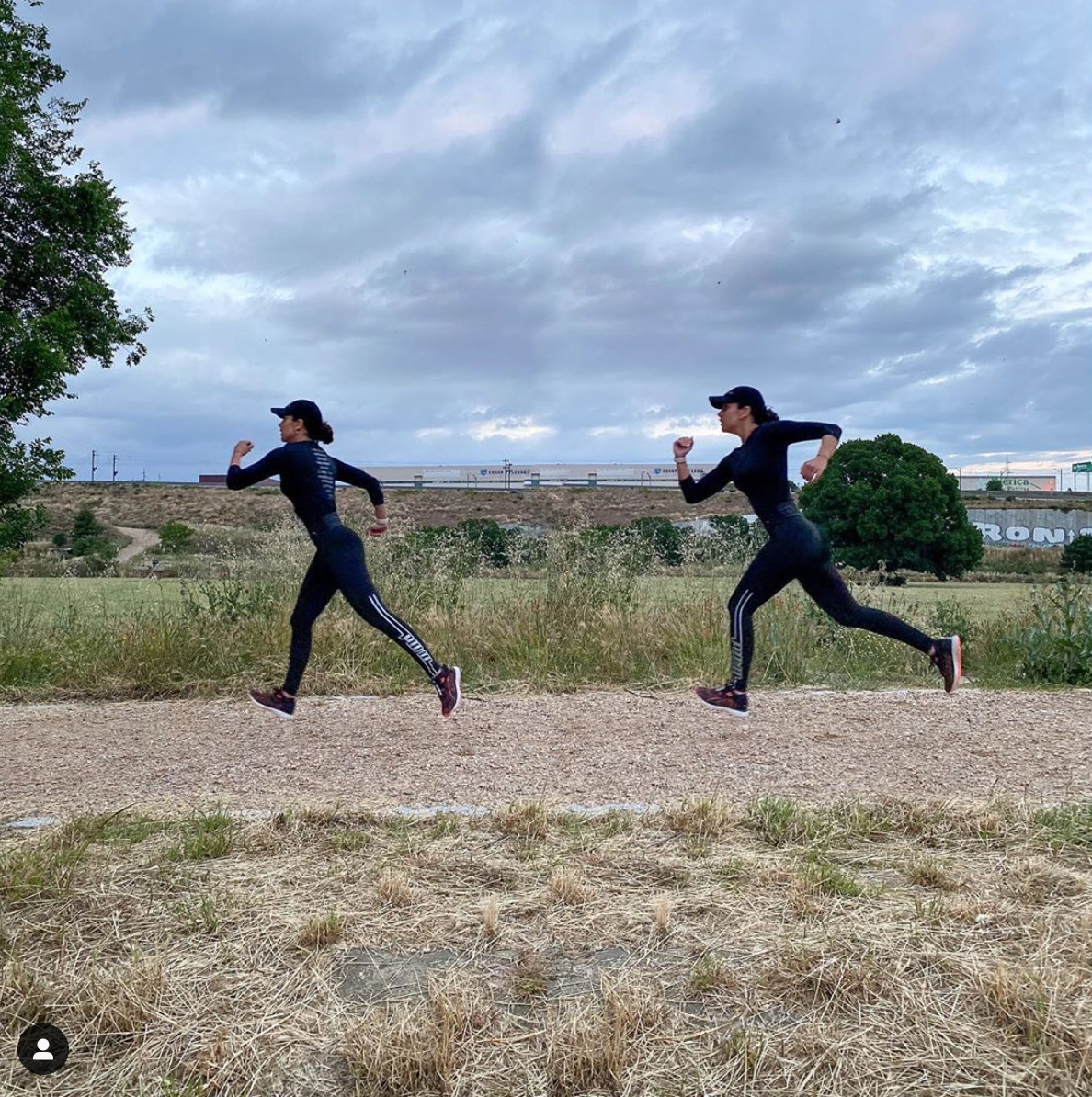 Cristina Pedroche corriendo