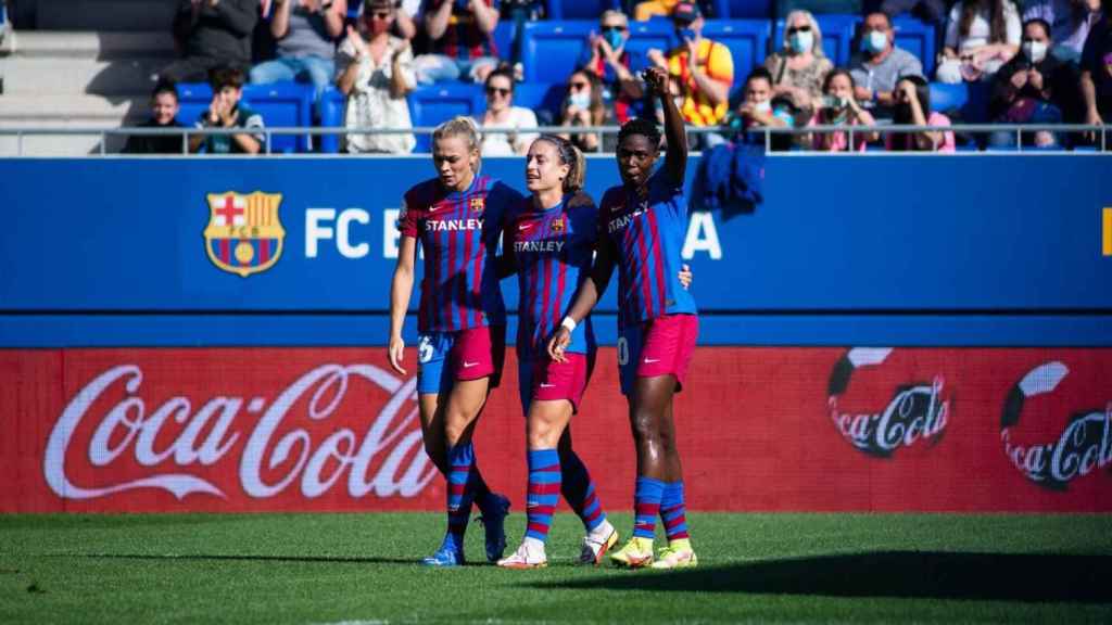 Gol de Oshoala en el Barça Femenino / FCB