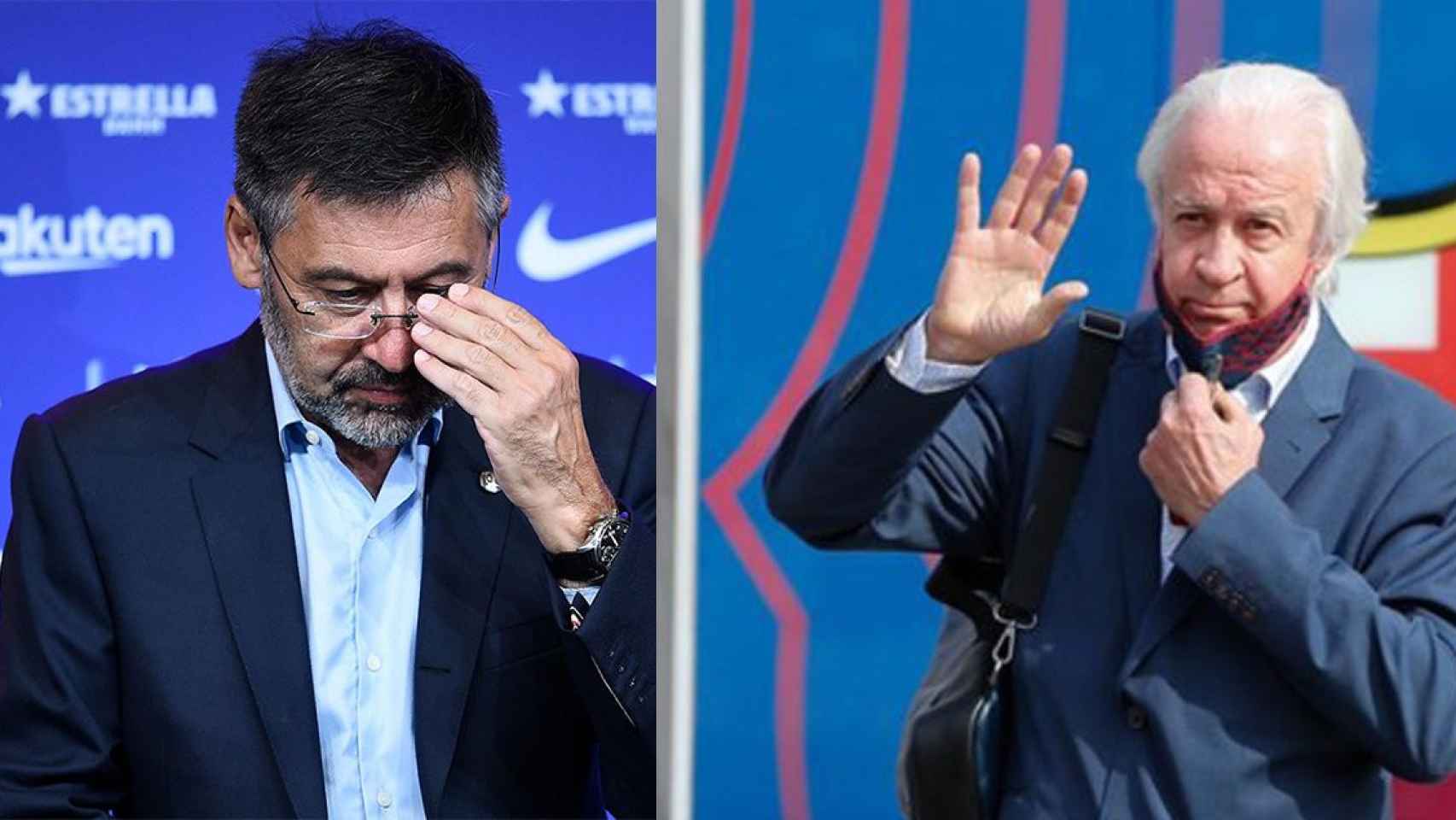 Bartomeu y Carles Tusquets en un fotomontaje / CULEMANÍA