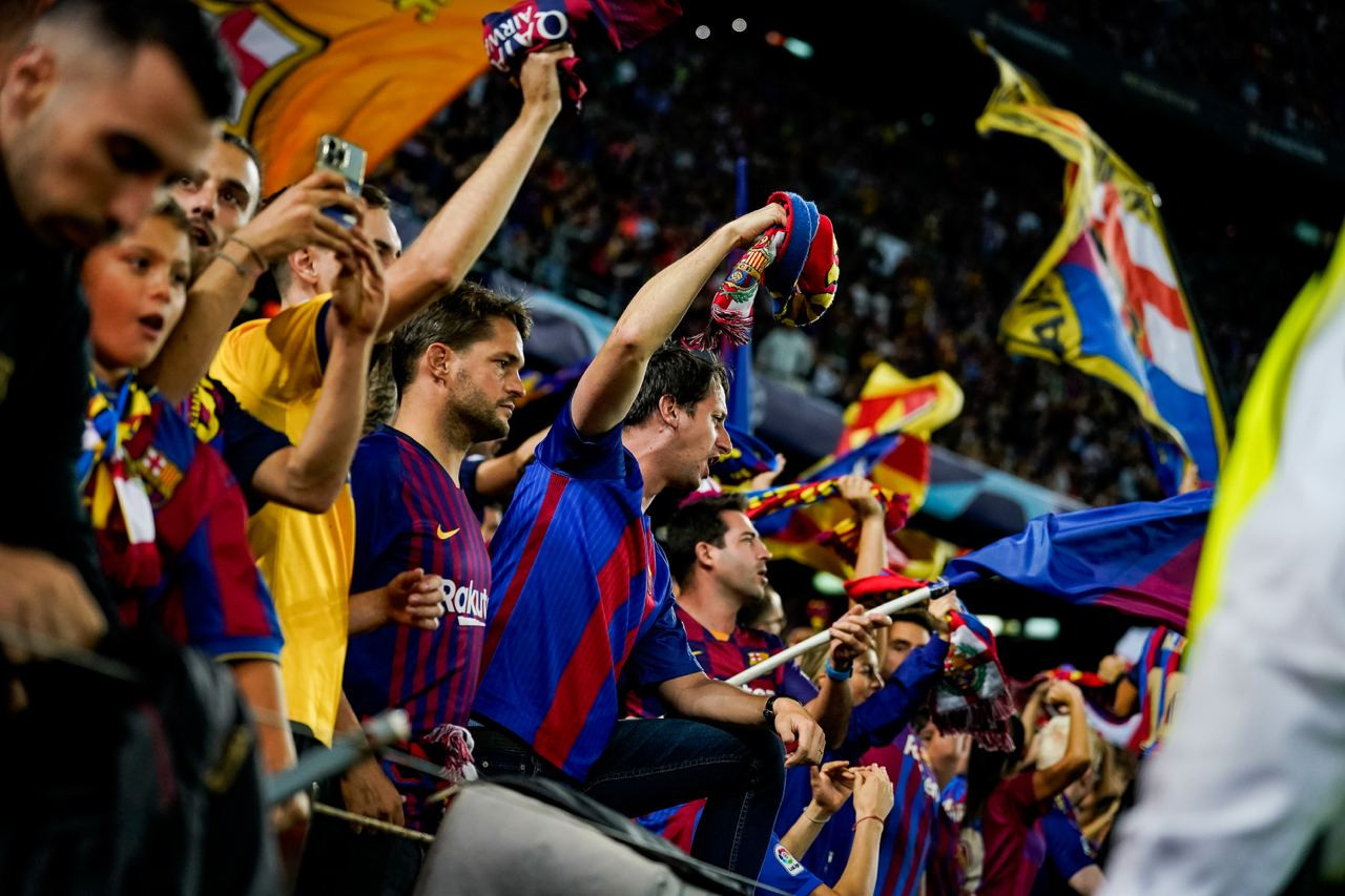 Aficionados del Barça en el Camp Nou / FCB