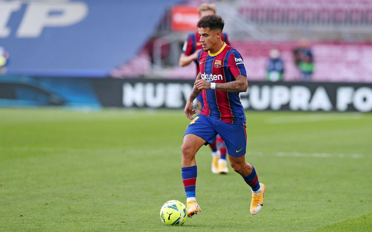 Coutinho en el clásico en el Camp Nou / FC Barcelona