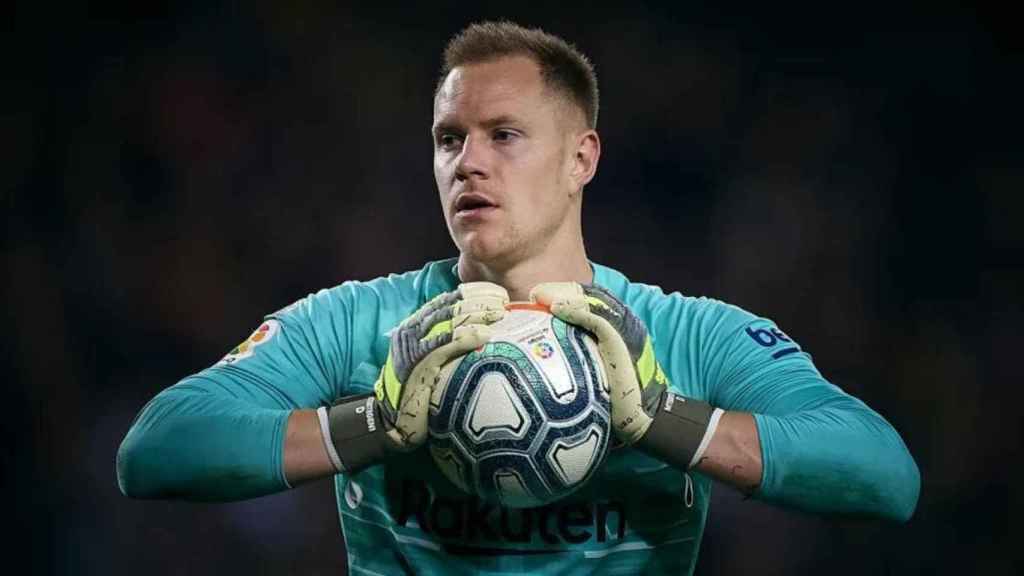 Marc André Ter Stegen en un partido con el Barça / EFE