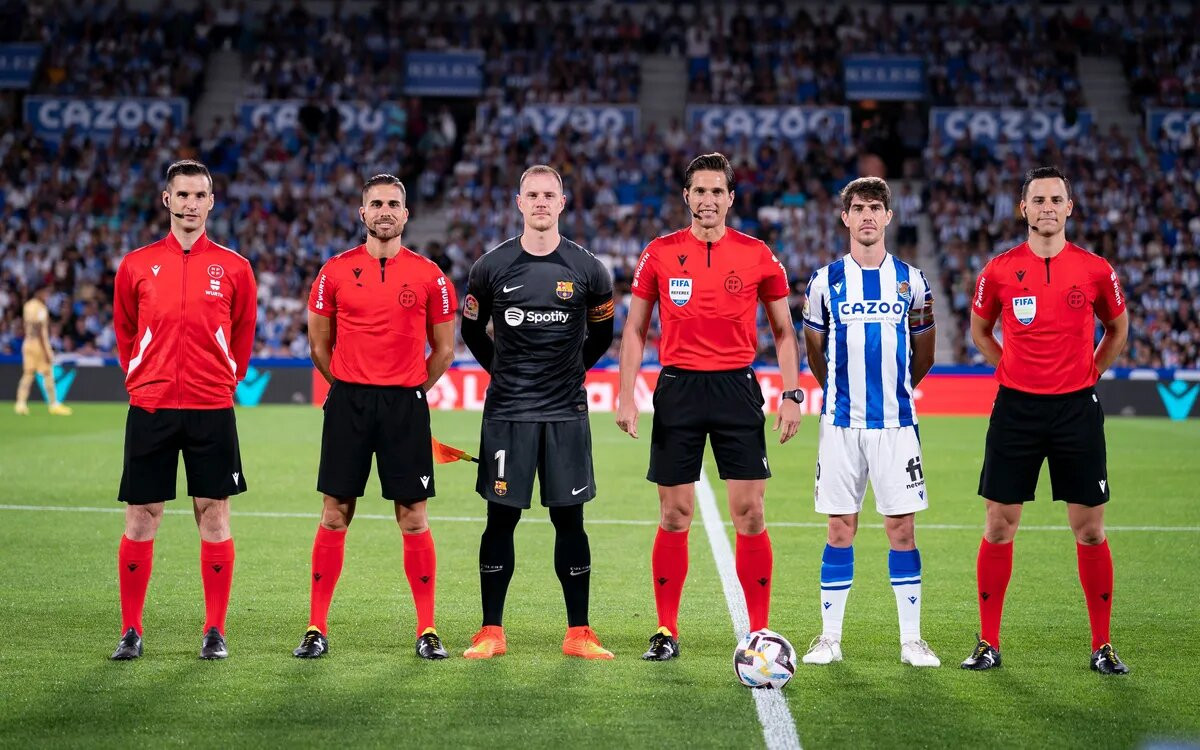 Ter Stegen fue el capitán del Barça ante la Real Sociedad / FCB