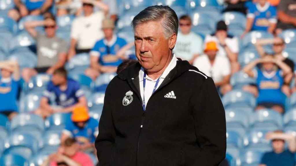 La mirada de Ancelotti en la pretemporada merengue / Real Madrid