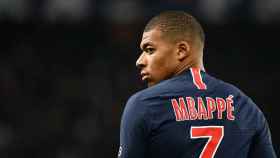 Mbappé, en un encuentro con el PSG | EFE