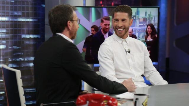 Sergio Ramos en el plató de 'El Hormiguero 3.0' / ANTENA 3