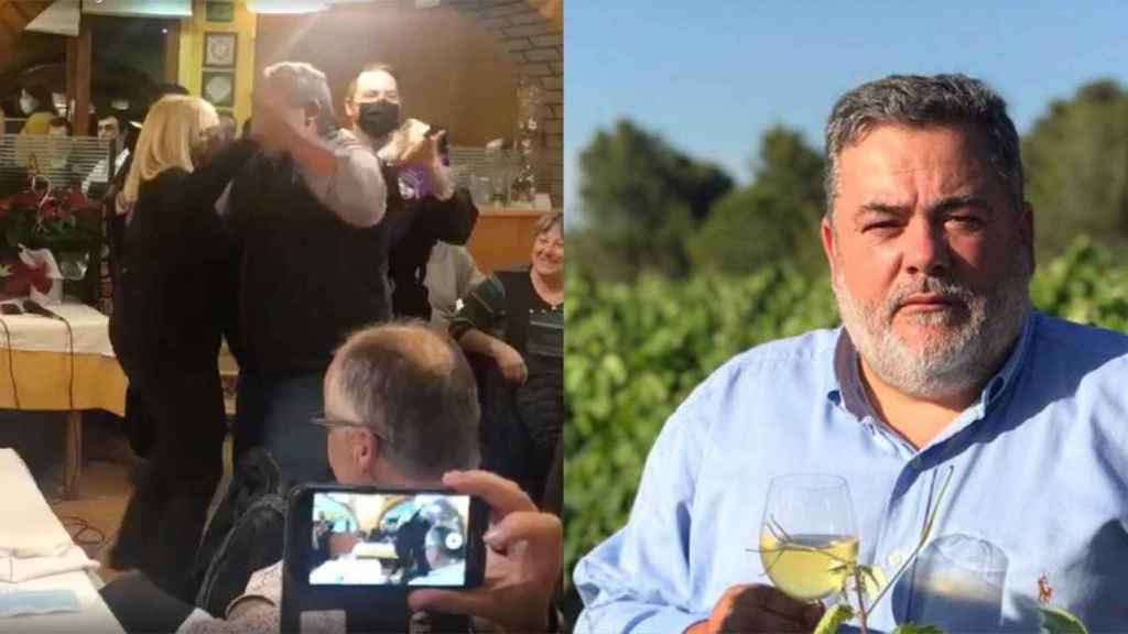 El alcalde de Avinyonet del Penedès, Cèsar Herraiz