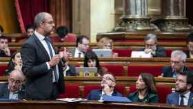 Miquel Buch, conseller de Interior de la Generalitat, durante una sesión plenaria / EP