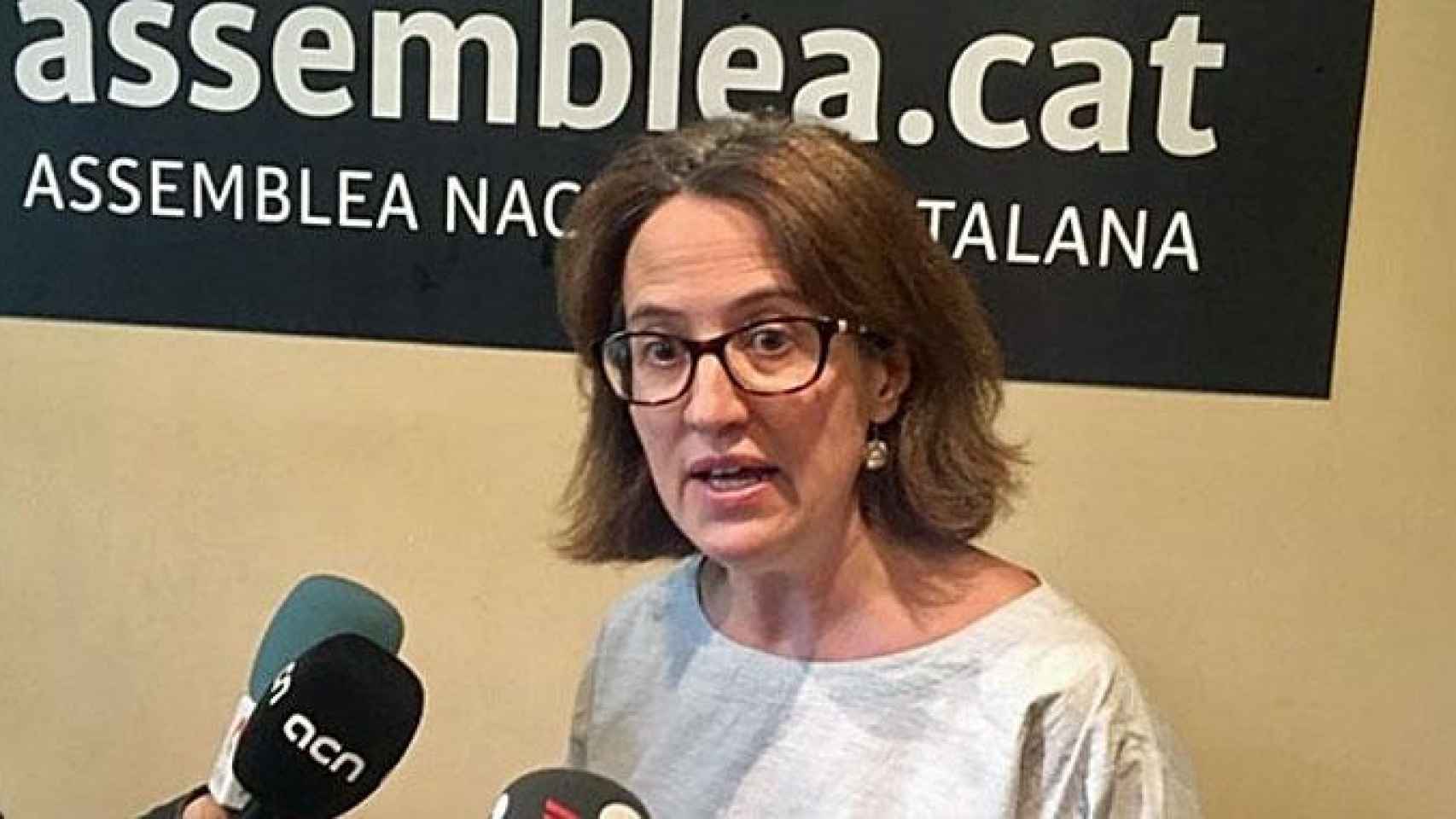 La presidenta de la ANC, Elisenda Paluzie, la organización que prepara un boicot a empresas no independentistas / CG