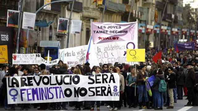 Manifestación del 8 de marzo en Barcelona / EFE