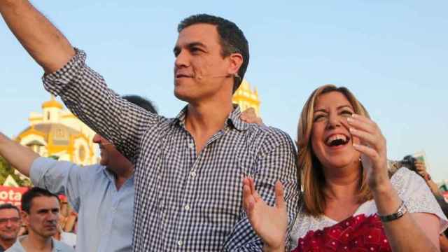Pedro Sánchez y Susana Díaz, candidatos a la secretaría general del PSOE / EUROPA PRESS