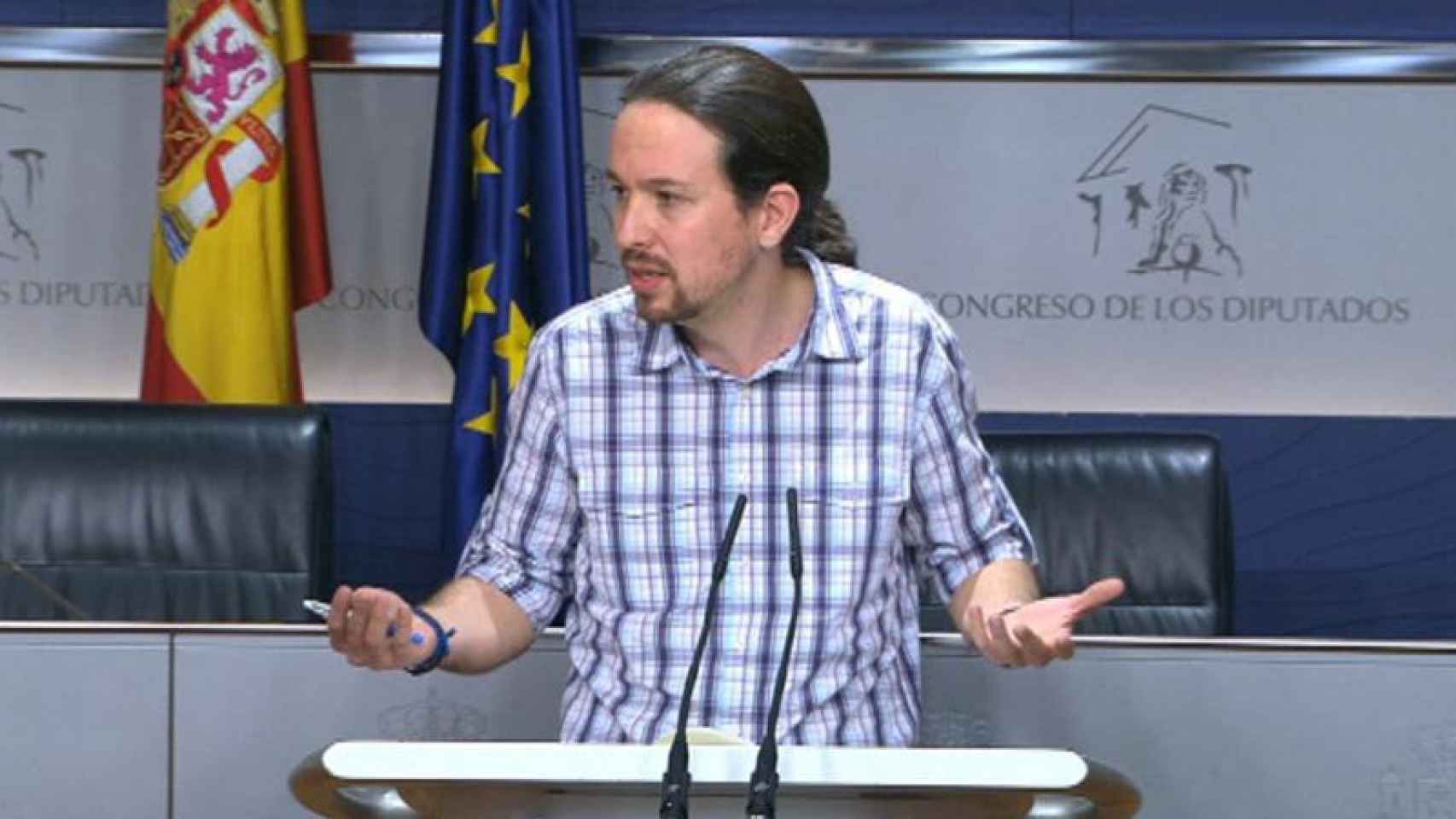 Pablo Iglesias, líder de Podemos.