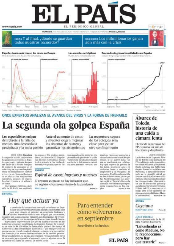 Portada El Pais