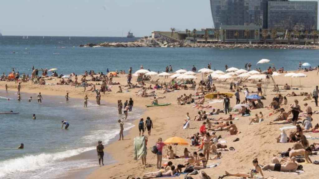 La playa del Somorrostro en una imagen de archivo / EFE