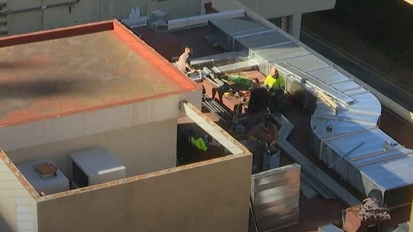 Obras de ventilación en una macrococina en Barcelona / AJUNTAMENT DE BARCELONA