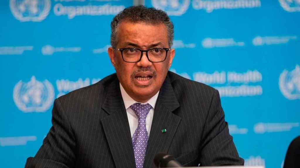 El director general de la Organización Mundial de la Salud (OMS), Tedros Adhanom Ghebreyesus / EP