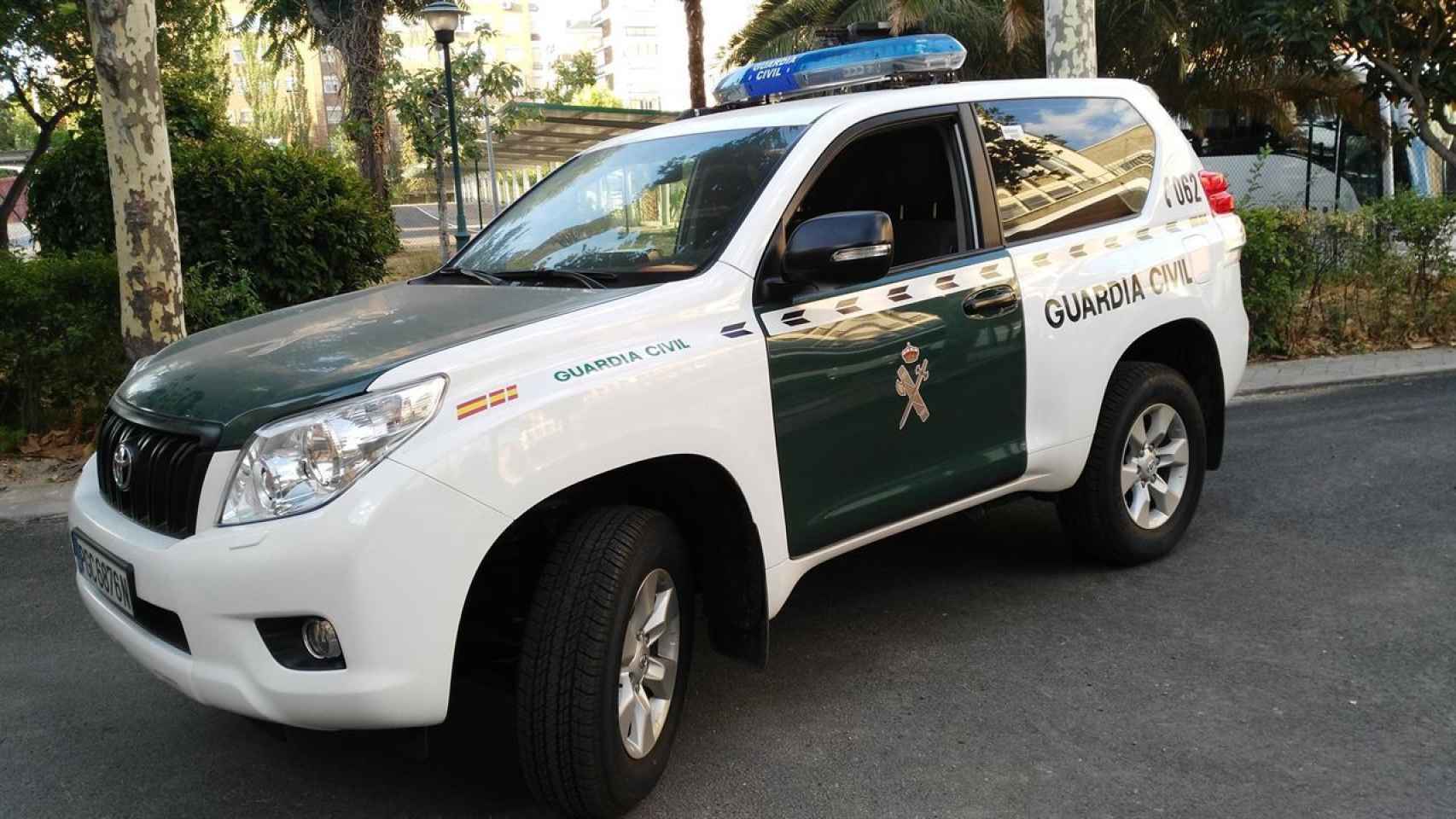 Un vehículo de la Guardia Civil / EP