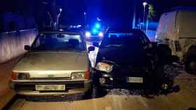 El coche del detenido por los Mossos por conducir de forma temeraria / CG