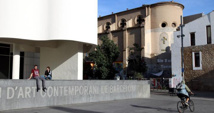 Capilla de la Misericòrdia, que BComú quiere arrebatar al Macba para construir el nuevo CAP Raval / CG