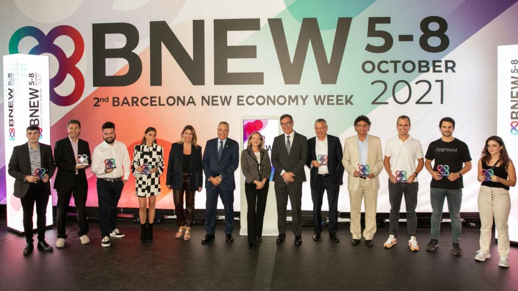 Participantes y autoridades durante la edición del BNEW de 2021