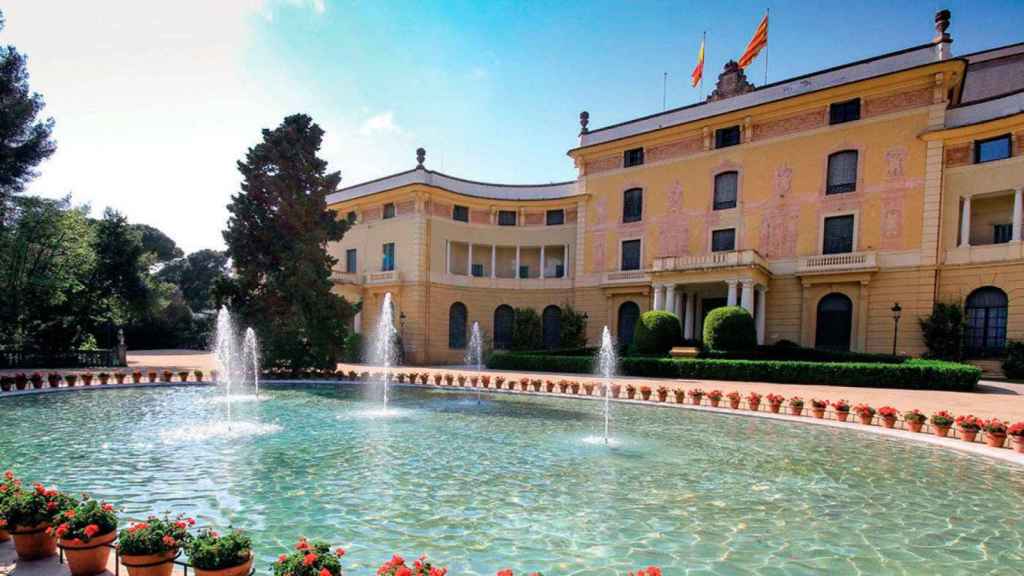 Imagen de los jardines del Palau Reial de Pedralbes de Barcelona / Cedida