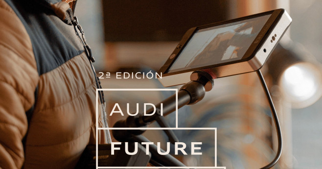 Cartel de los Audi Future Stories