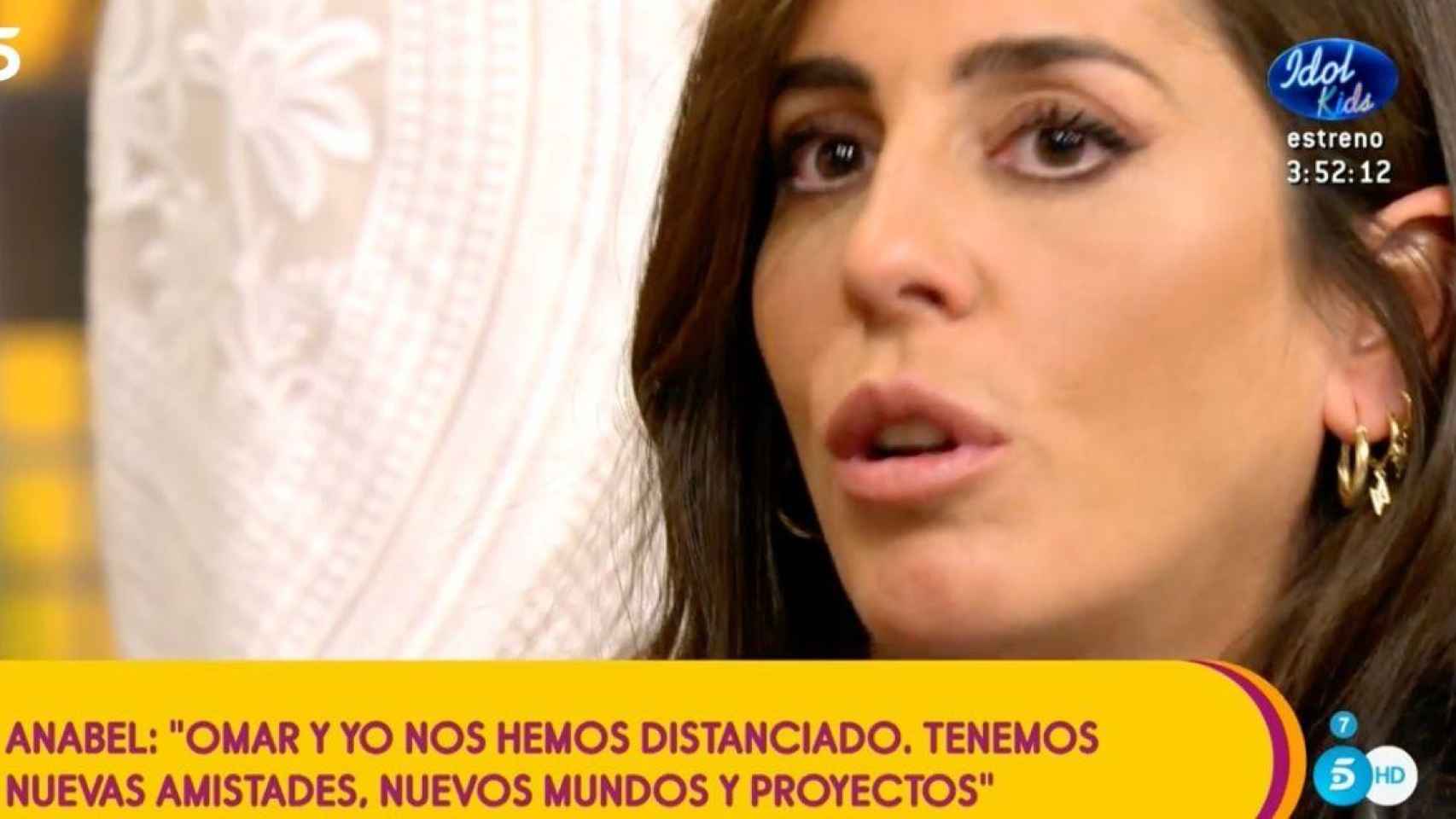 Anabel Pantoja en 'Sálvame' / MEDIASET