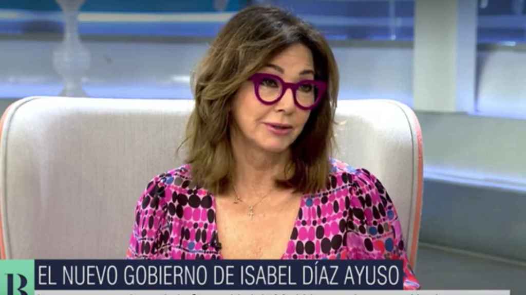 La presentadora y periodista Ana Rosa Quintana / MEDIASET