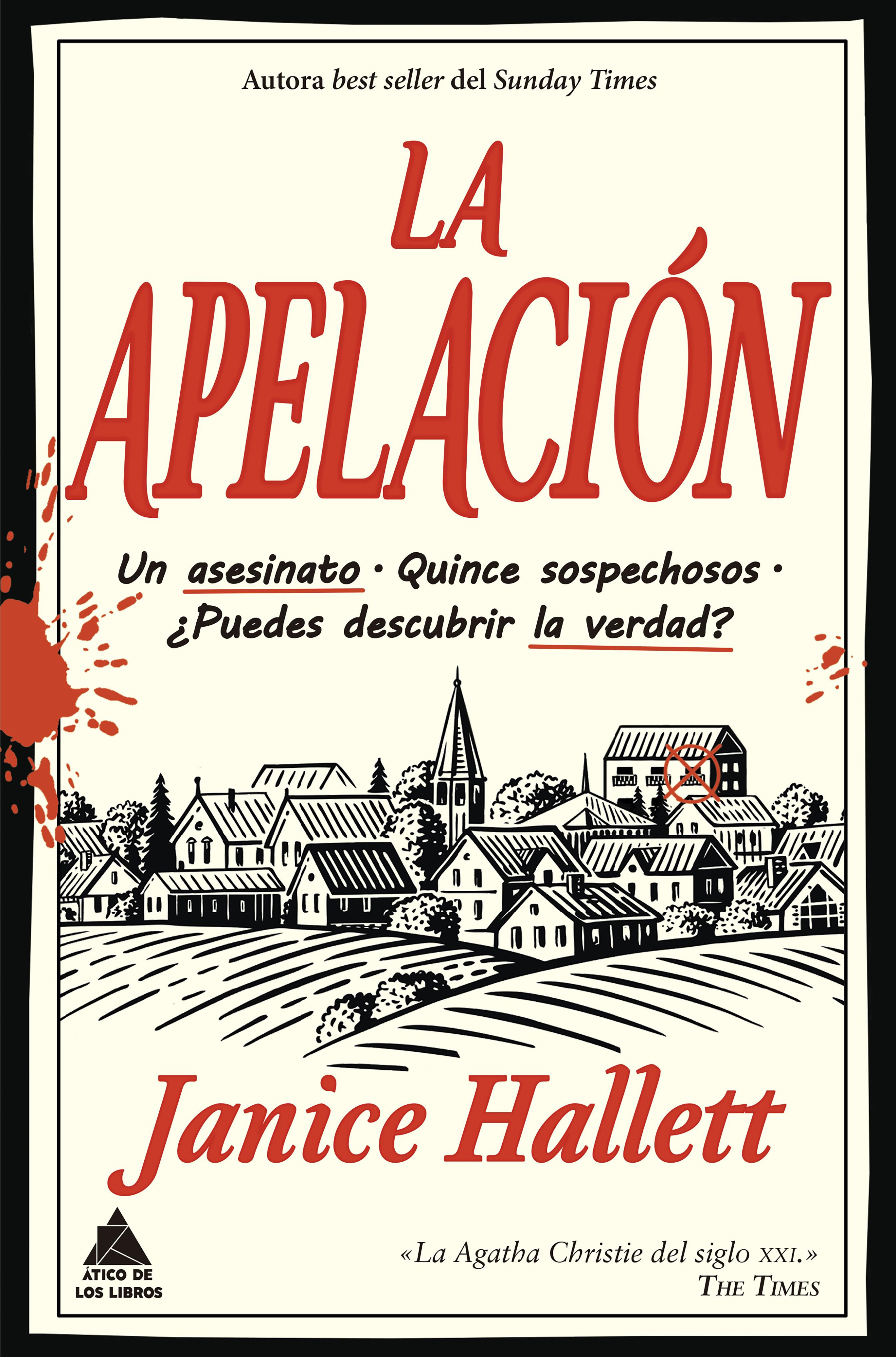 Portada del libro 'La apelación', de la escritora británica Janice Hallett