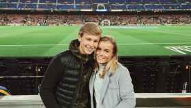 Mikky Kiemeney y De Jong visitan el Camp Nou / INSTAGRAM