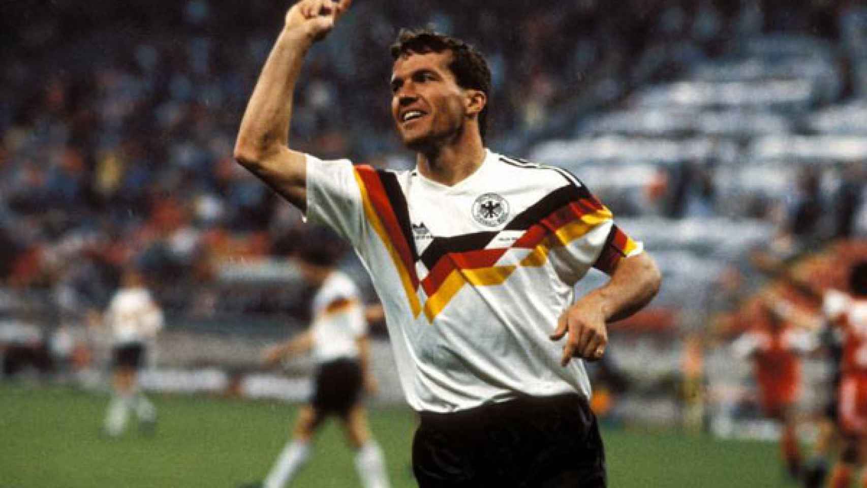 Matthaus, en un partido con Alemania / REDES