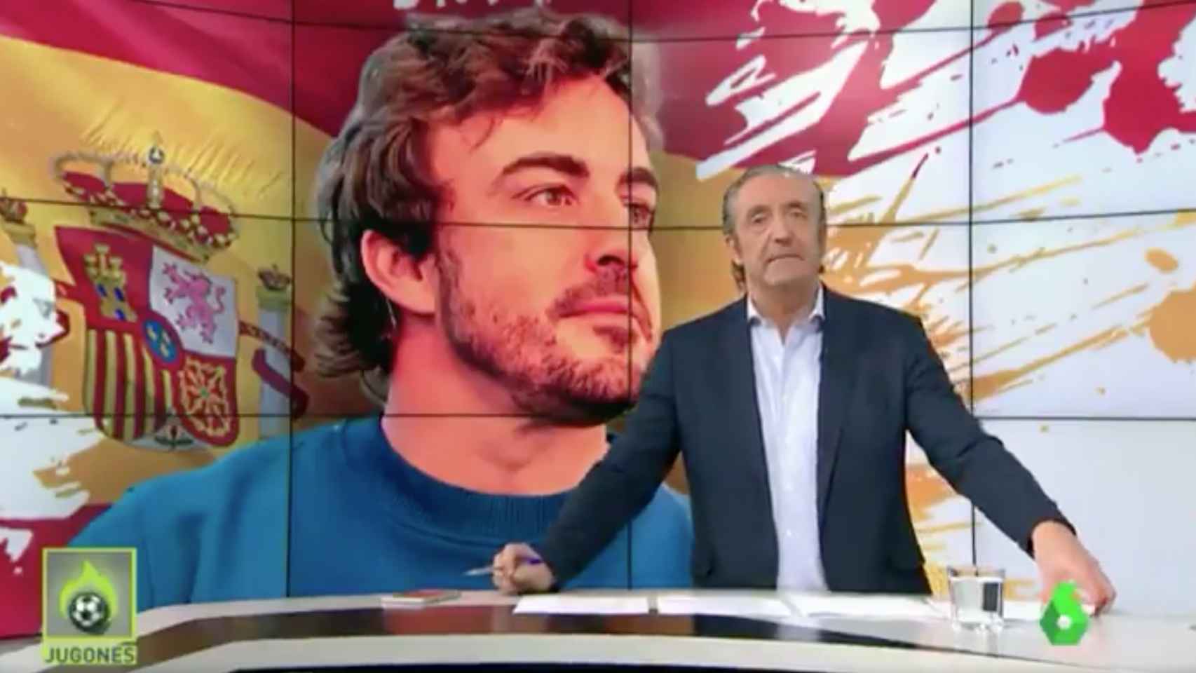 Josep Pedrerol apoya a Fernando Alonso