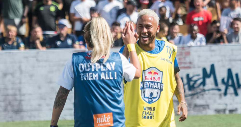 Neymar, durante el torneo internacional Red Bull Neymar Jr’s Five / Red Bull