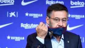 Josep Maria Bartomeu en un acto del Barça / EFE