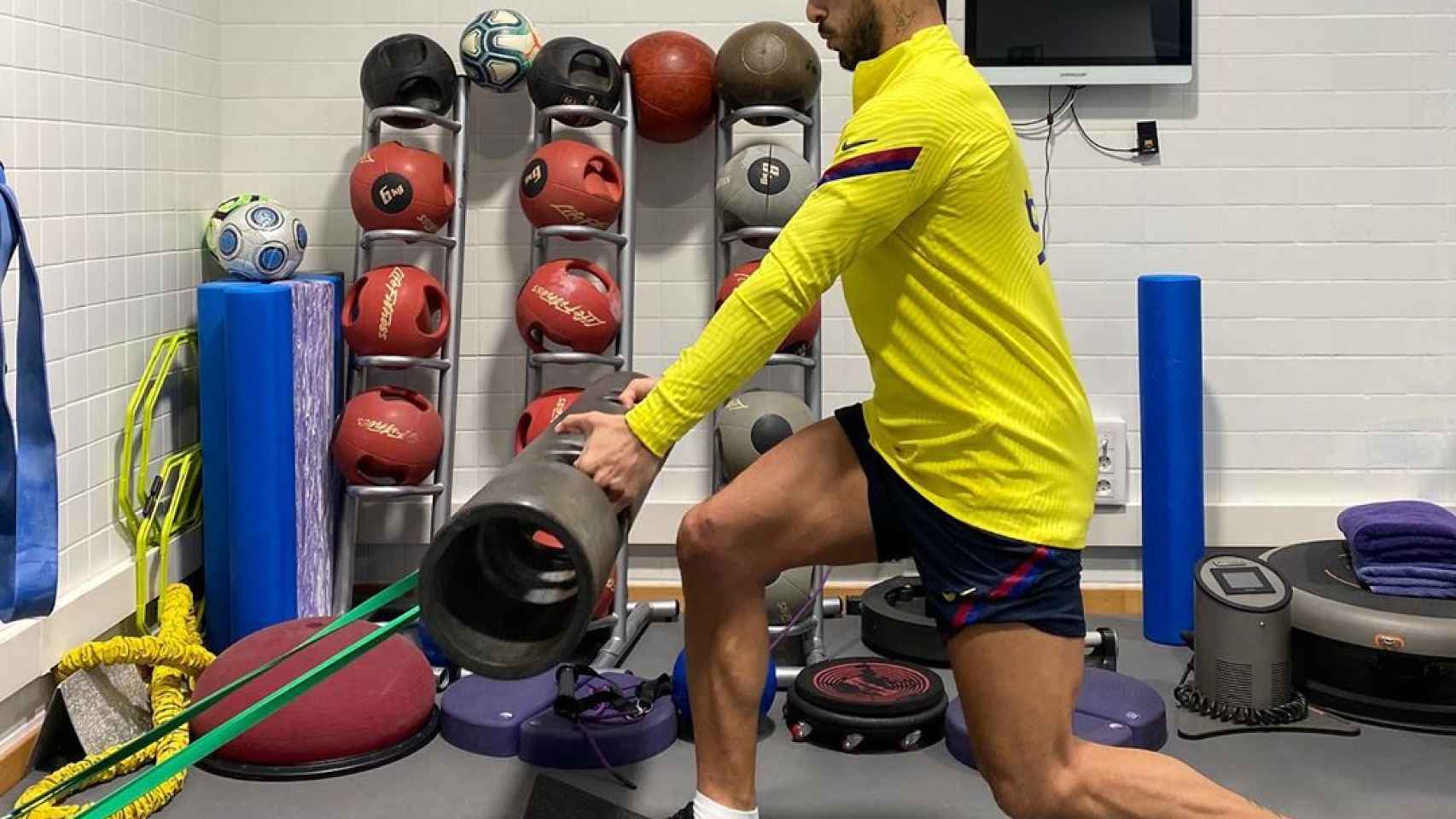 Luis Suarez sigue trabando en su recuperación | Instagram