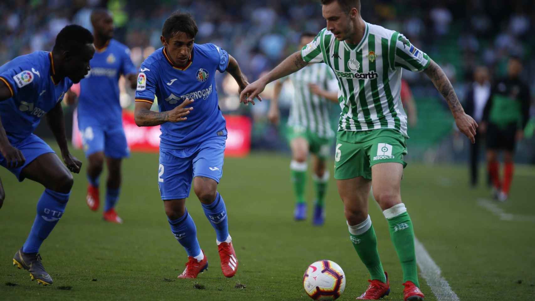 Loren, en un partido ante el Getafe | EFE