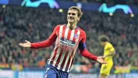 Antoine Griezmann celebra un gol con el Atlético de Madrid / EFE