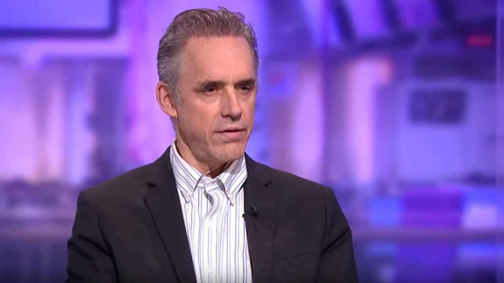 Jordan Peterson, durante una entrevista en Channel 4