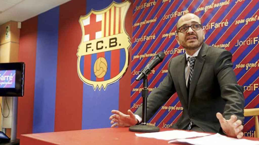 El empresario Jordi Ferré, excandidato a la presidencia del FC Barcelona / EFE