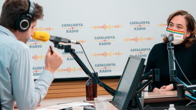 Ada Colau, entrevistada en Catalunya Ràdio / EUROPA PRESS